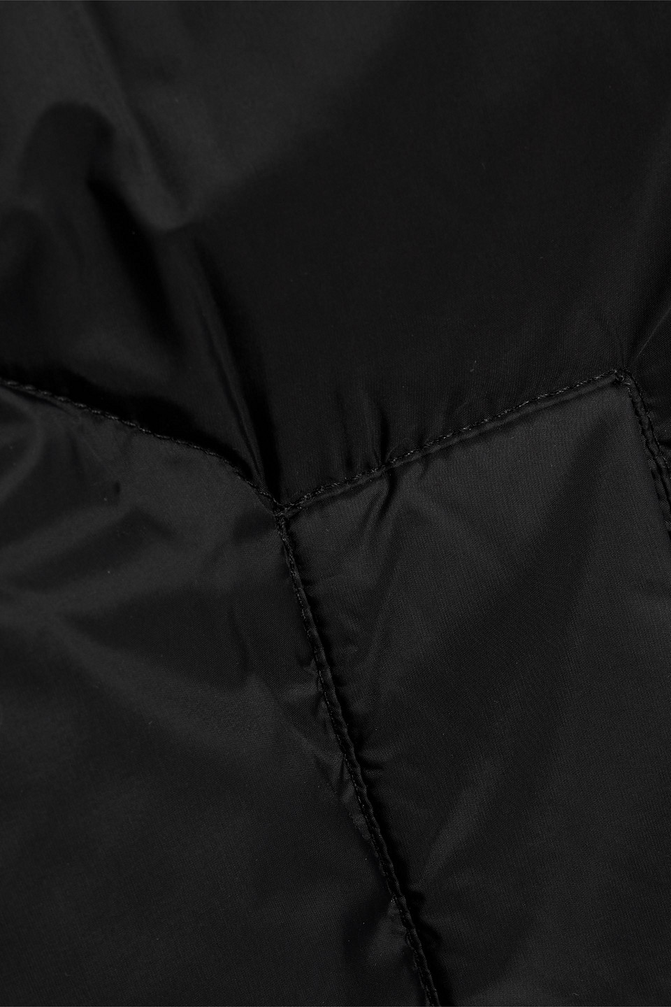Stand Studio Anissa Oversized Quilted Shell Down Coat In Black