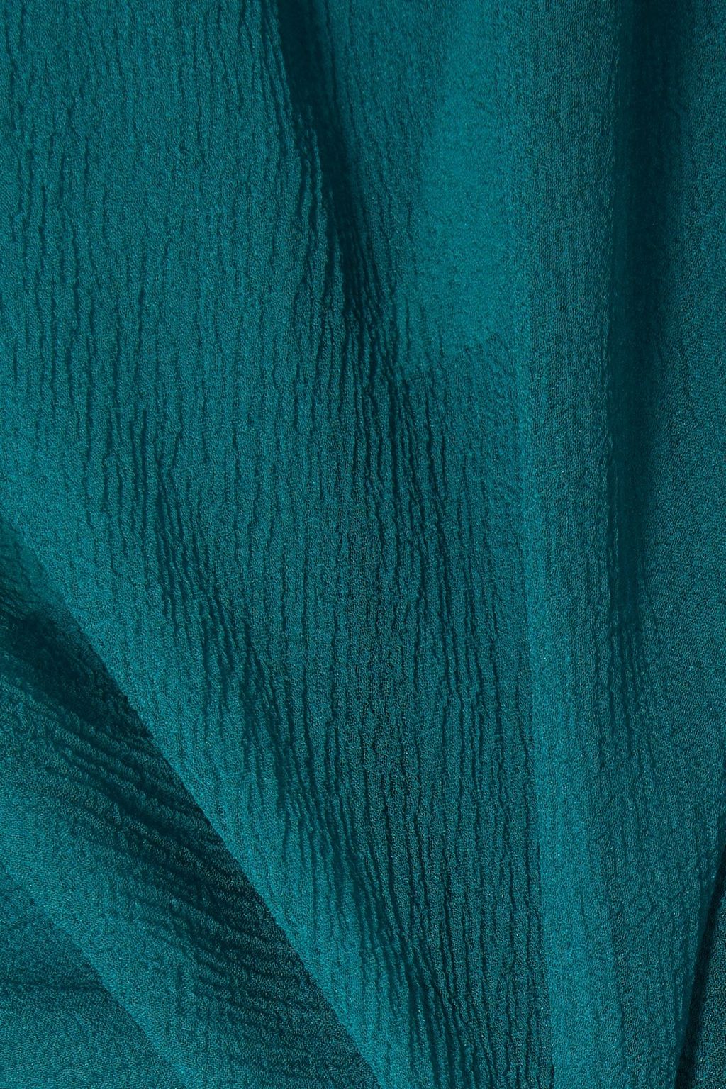 DRIES VAN NOTEN Silk-crepon straight-leg pants