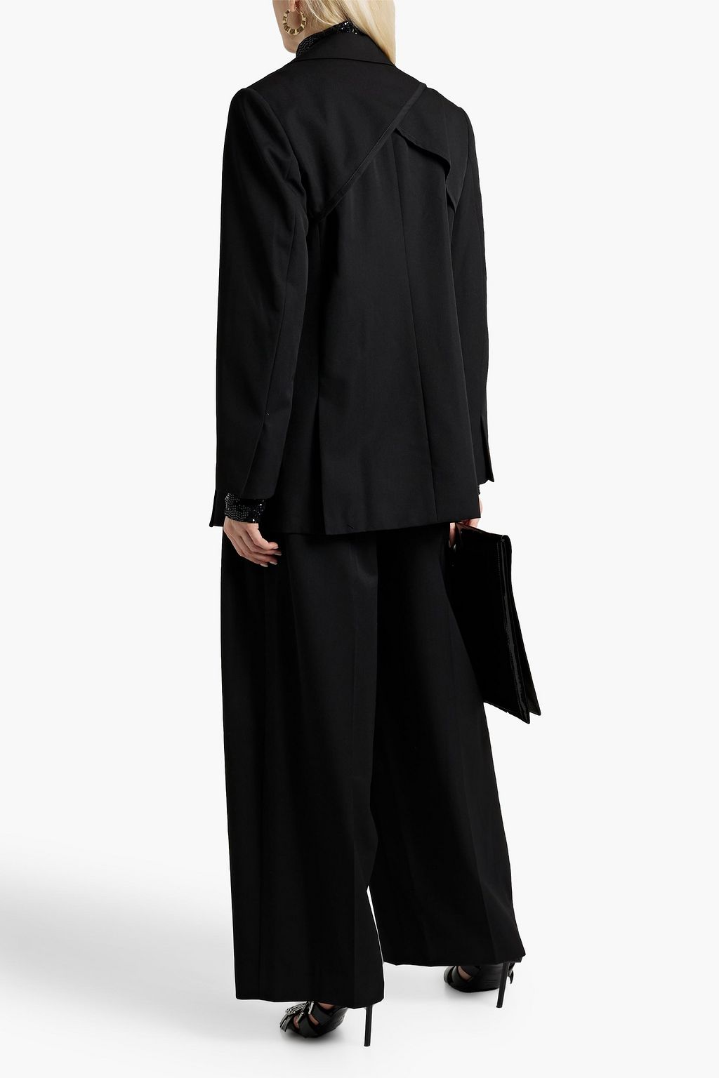 3.1 PHILLIP LIM Mehrlagiger Blazer aus einer Wollmischung