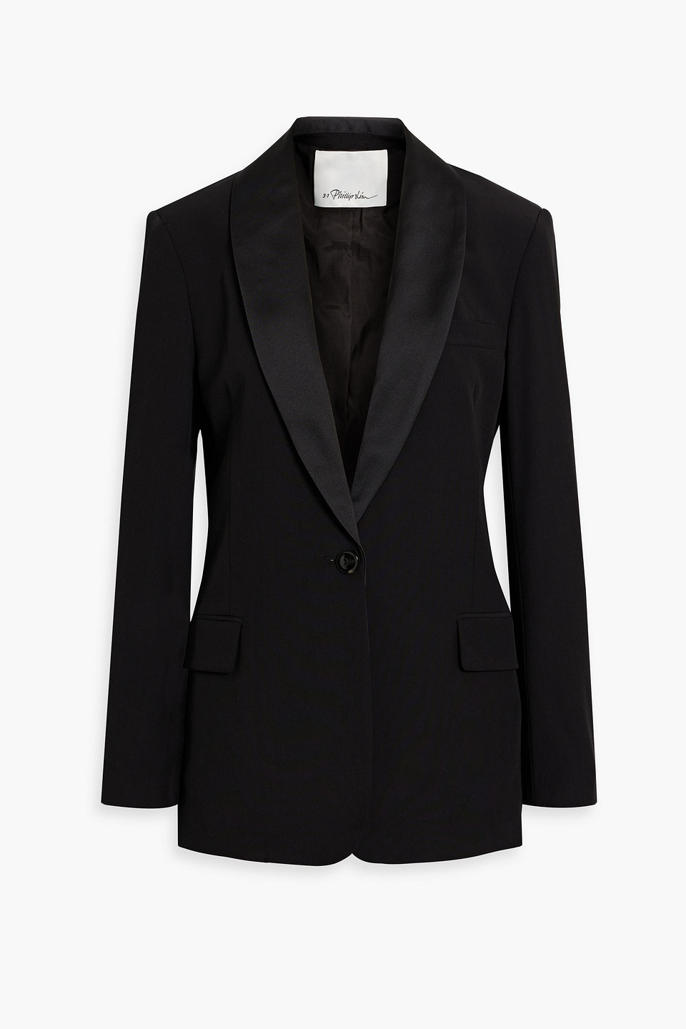 3.1 Phillip Lim Wool-blend Blazer In Black