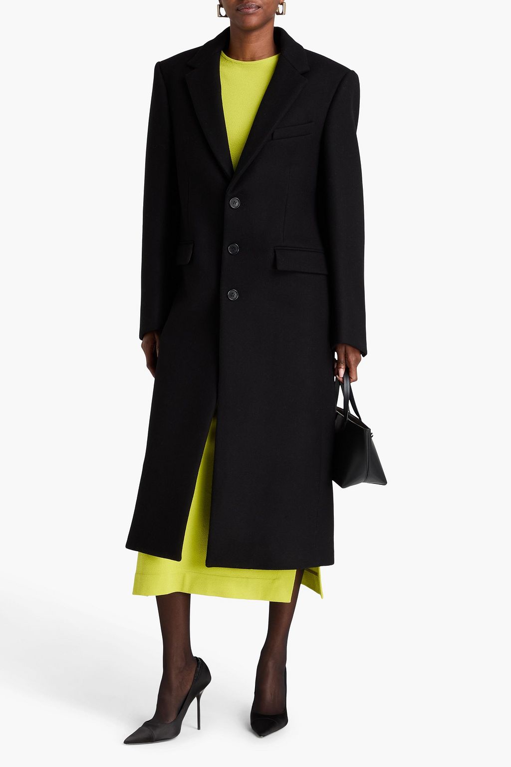 WARDROBE.NYC Wool-felt coat