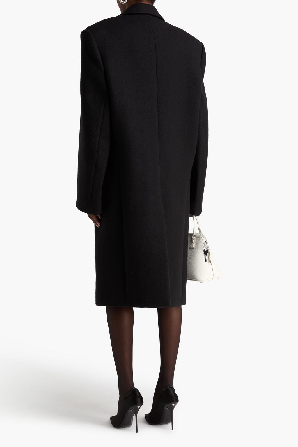 WARDROBE.NYC Double-breasted wool-felt coat