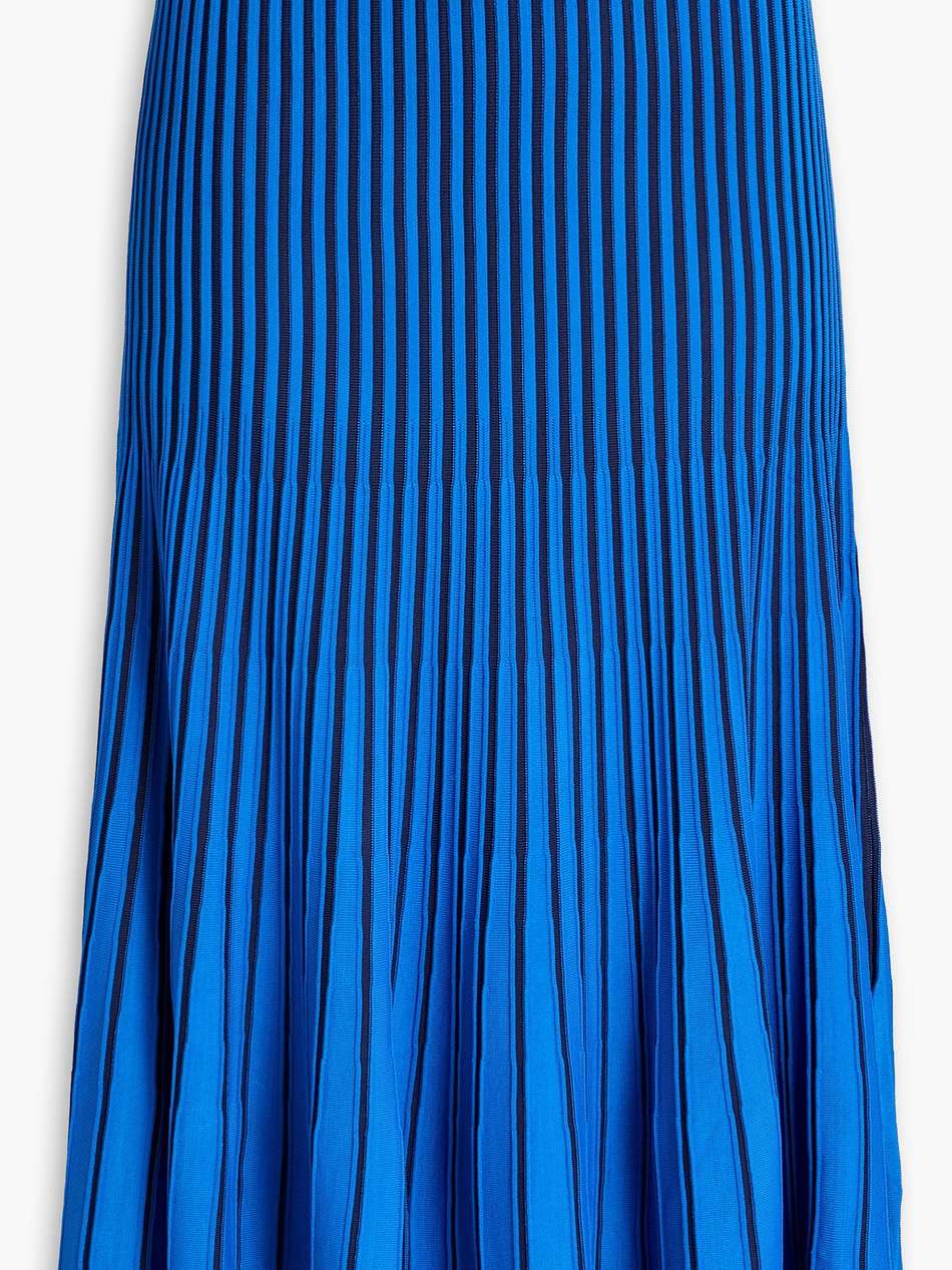 jena ribbed jersey midi skirt