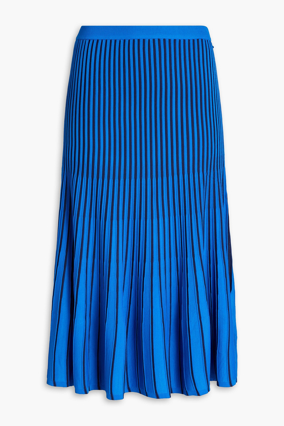 Jena ribbed jersey midi skirt