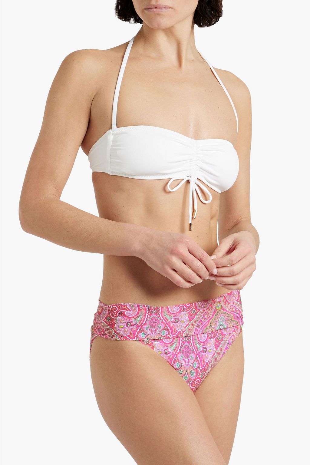 MELISSA ODABASH Brussels paisley-print bikini briefs