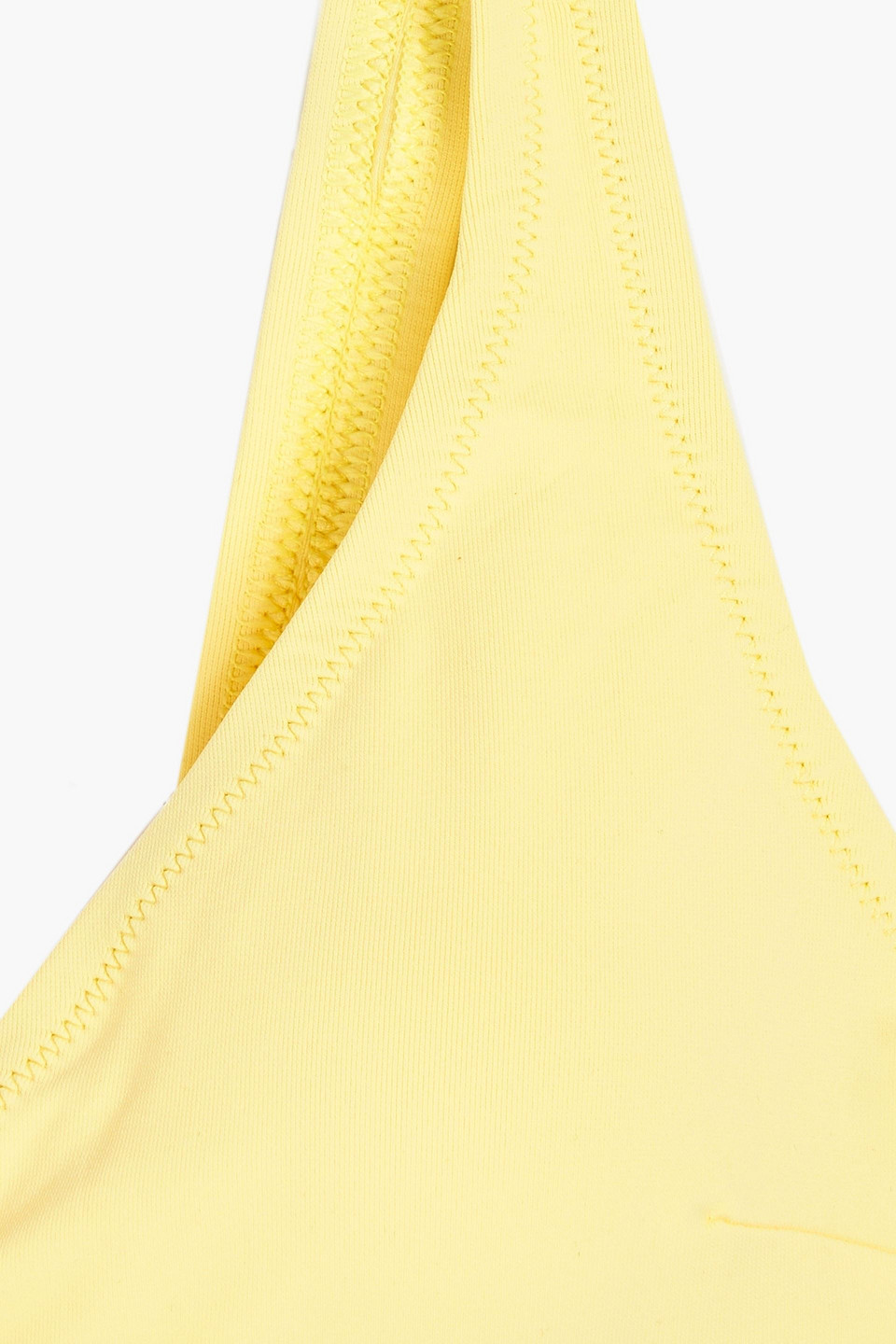 Melissa Odabash Monaco Bikini Top In Pastel Yellow