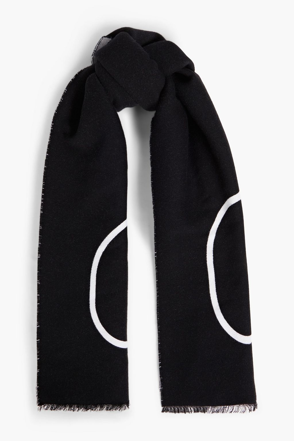 Valentino deals wool scarf