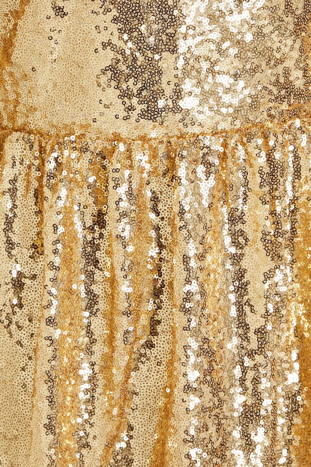 saloni camille sequin dress Saloni + Camille Sequinned Mini Dress