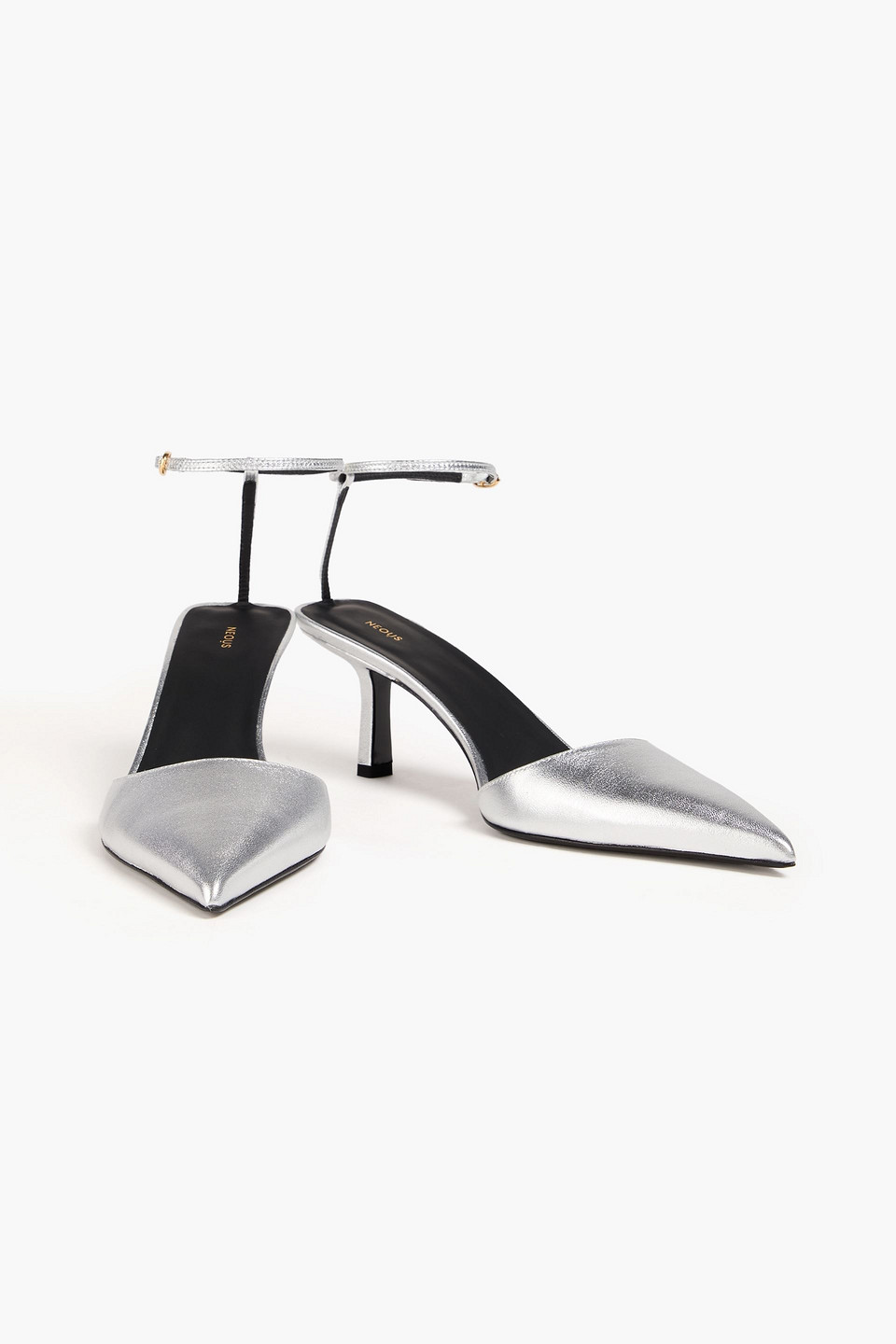 NEOUS METALLIC LEATHER PUMPS