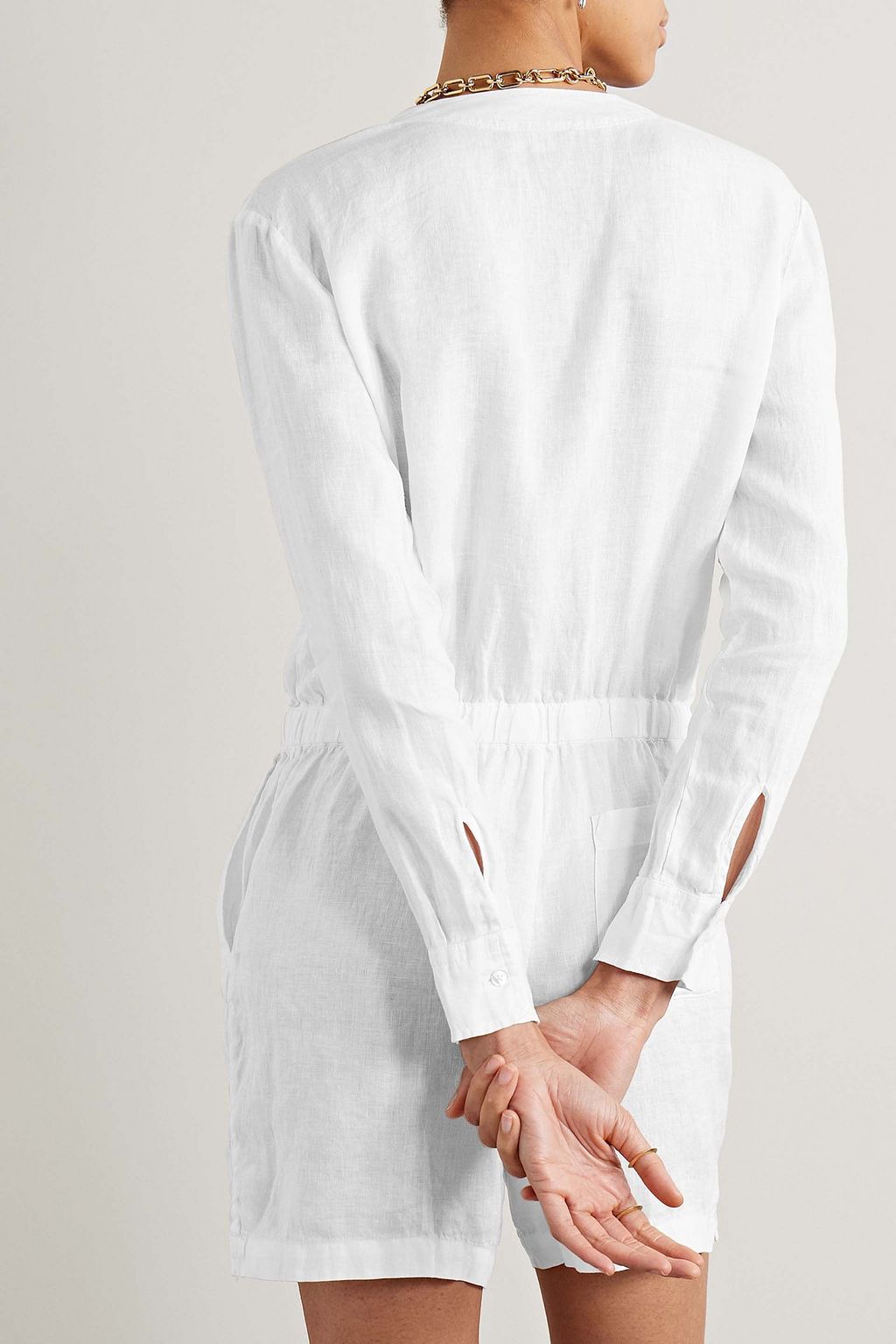 JAMES PERSE Linen playsuit
