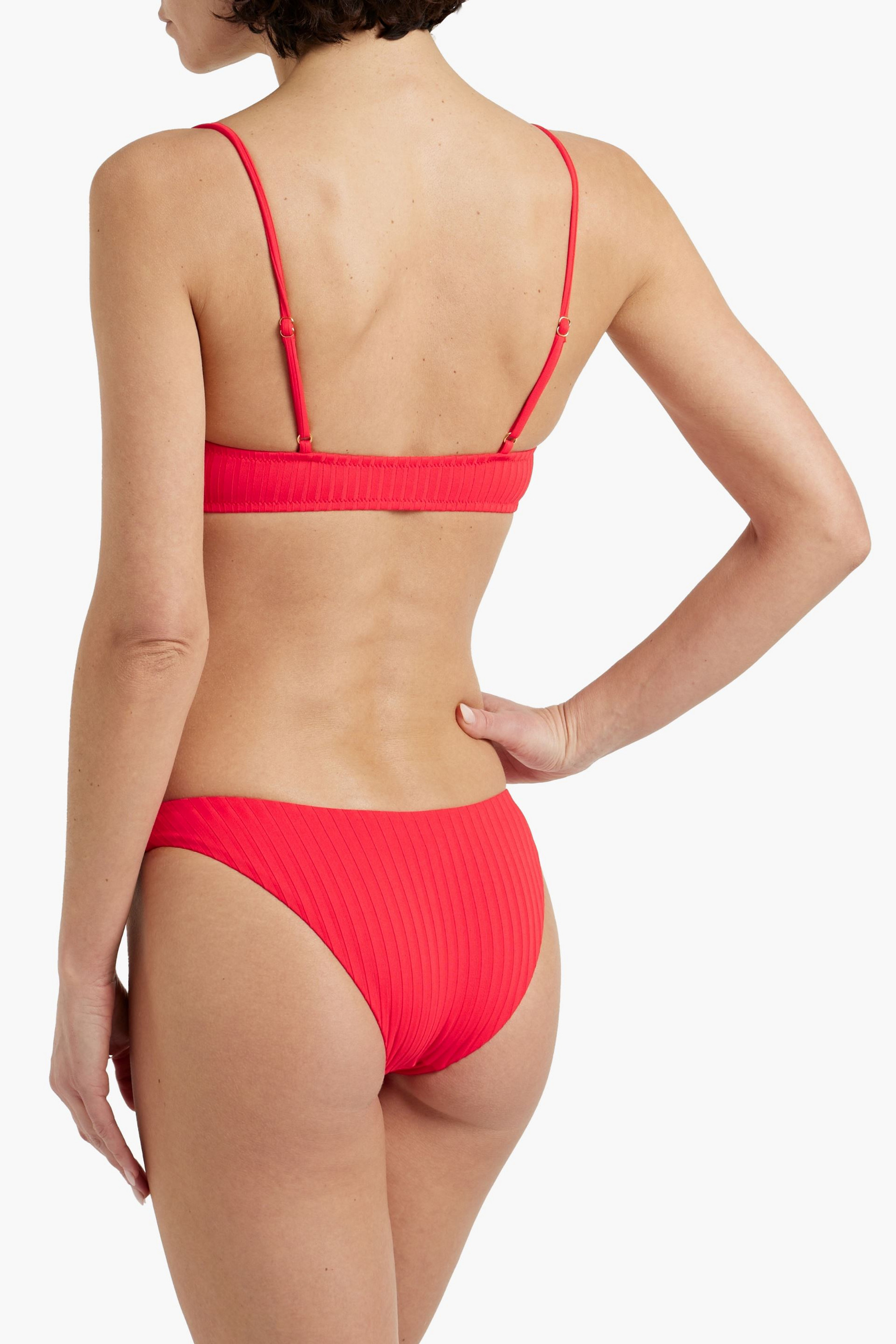 Melissa Odabash Vienna ribbed low-rise bikini briefs