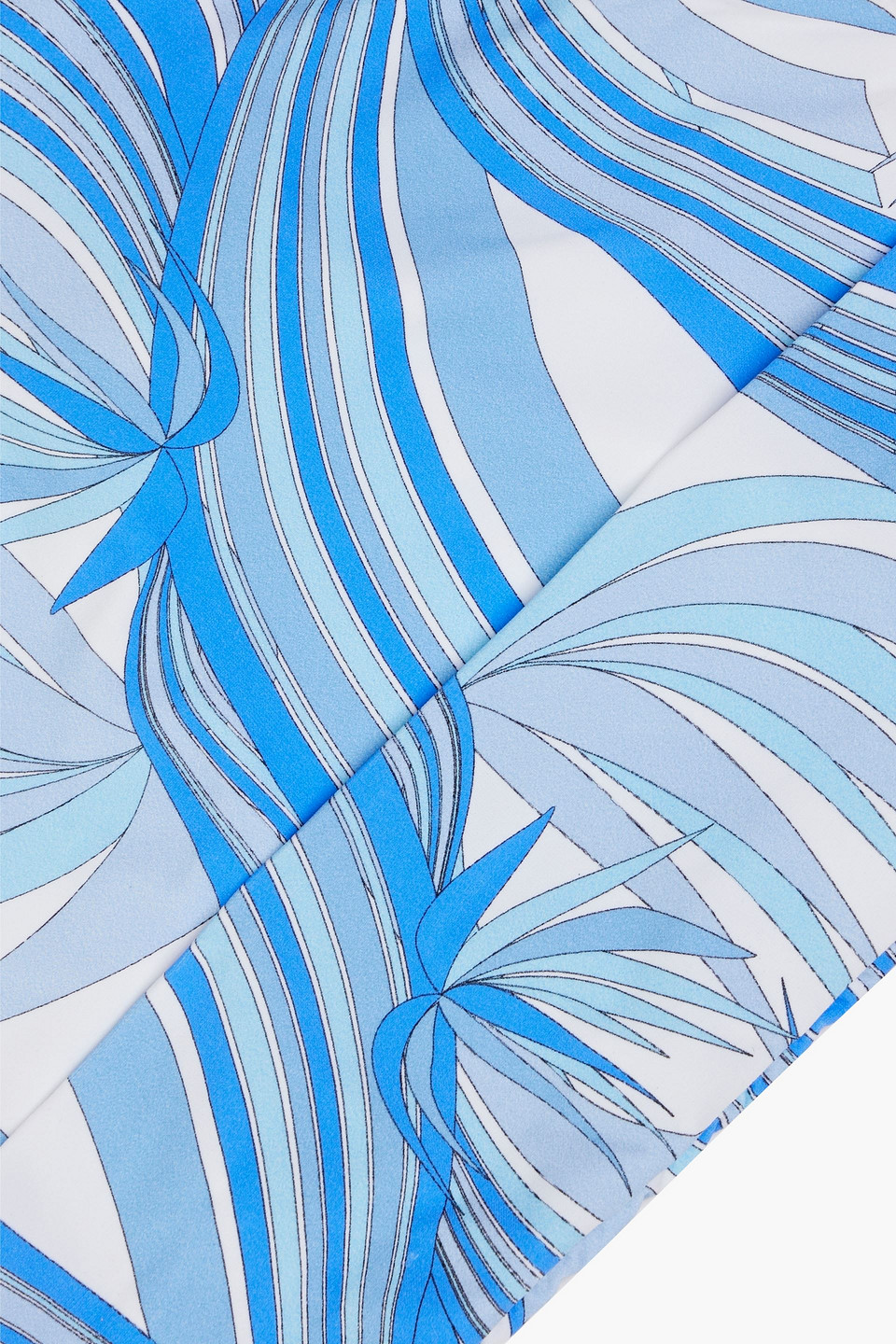 Melissa Odabash Provence Printed Bikini Briefs In Light Blue