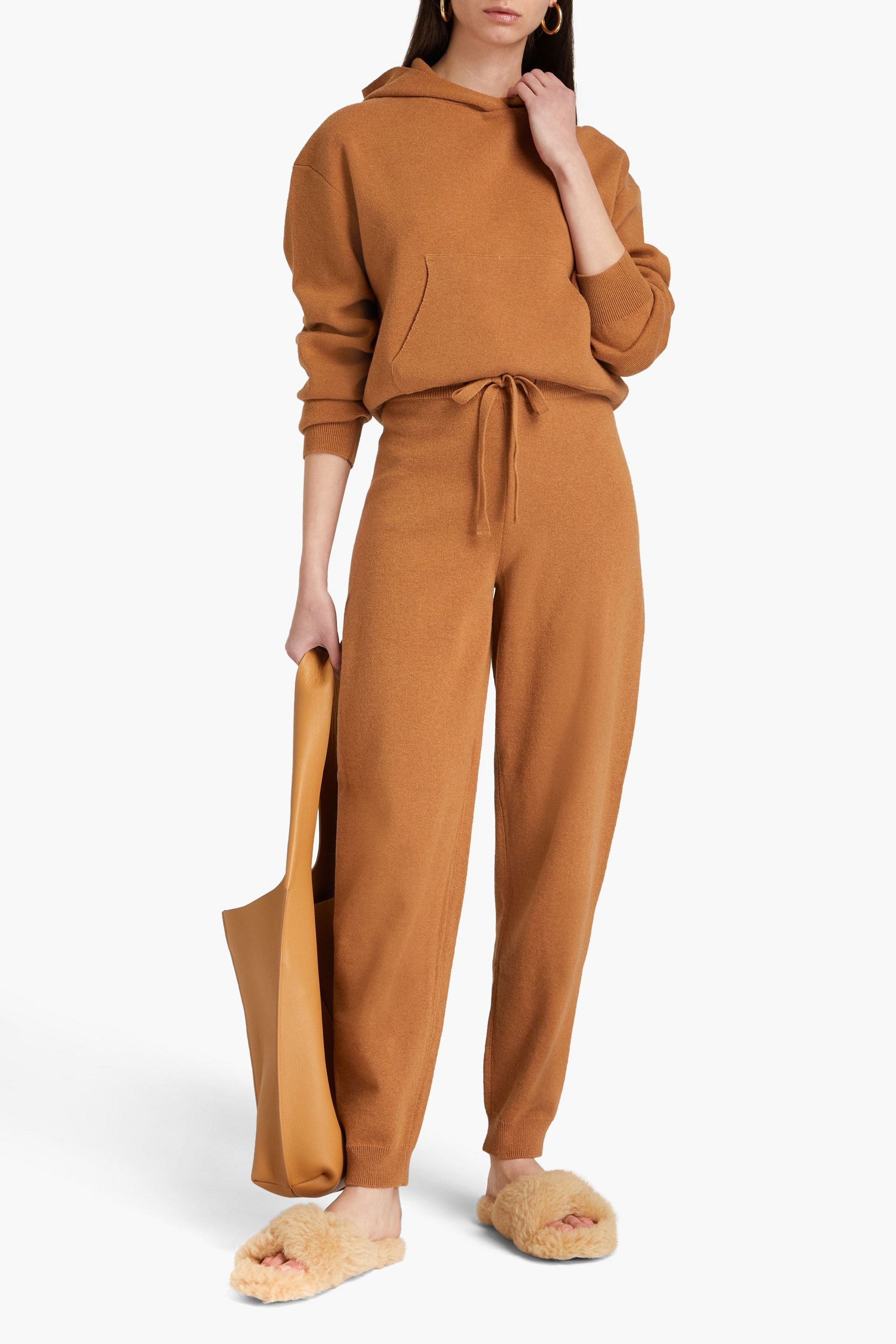 Nanushka Ylia knitted track pants