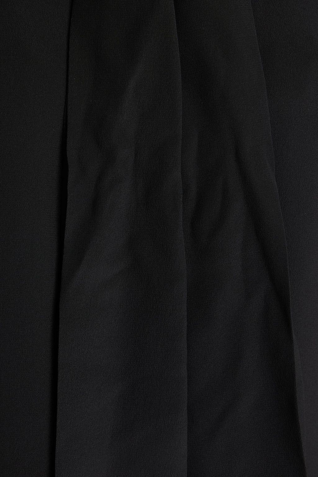 ELIE SAAB Chain-embellished silk-chiffon blouse