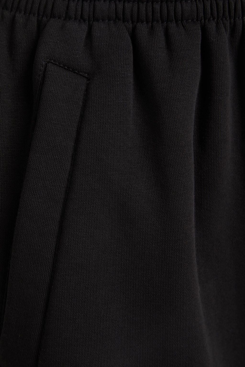 ELIE SAAB Cotton-fleece wide-leg pants