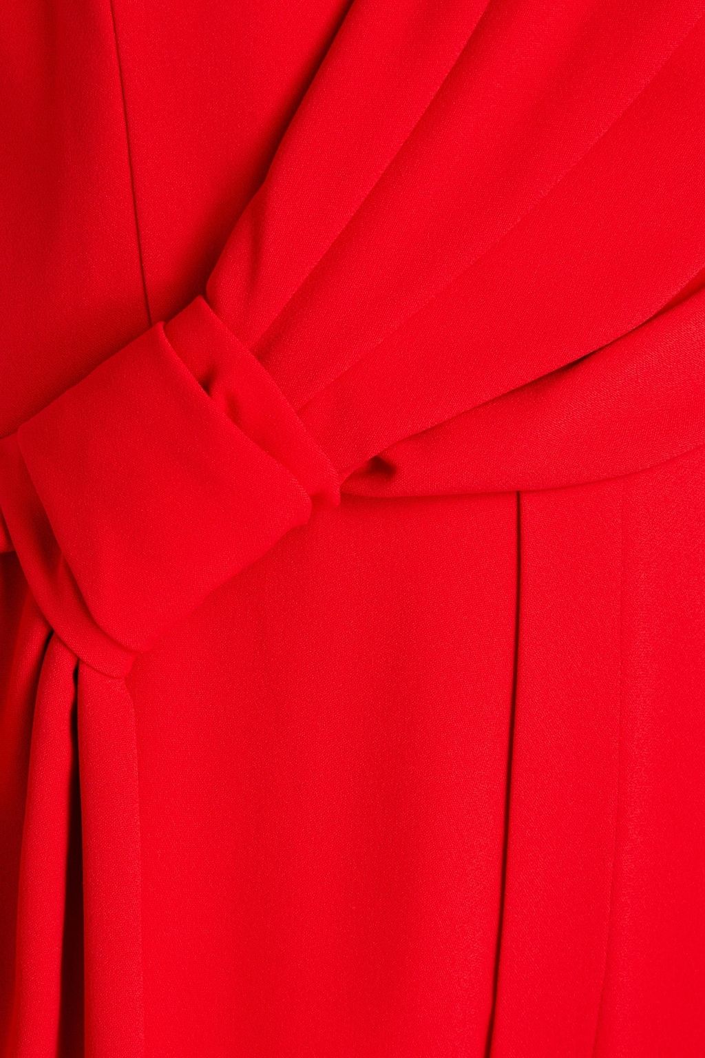 ELIE SAAB Draped cady wide-leg jumpsuit