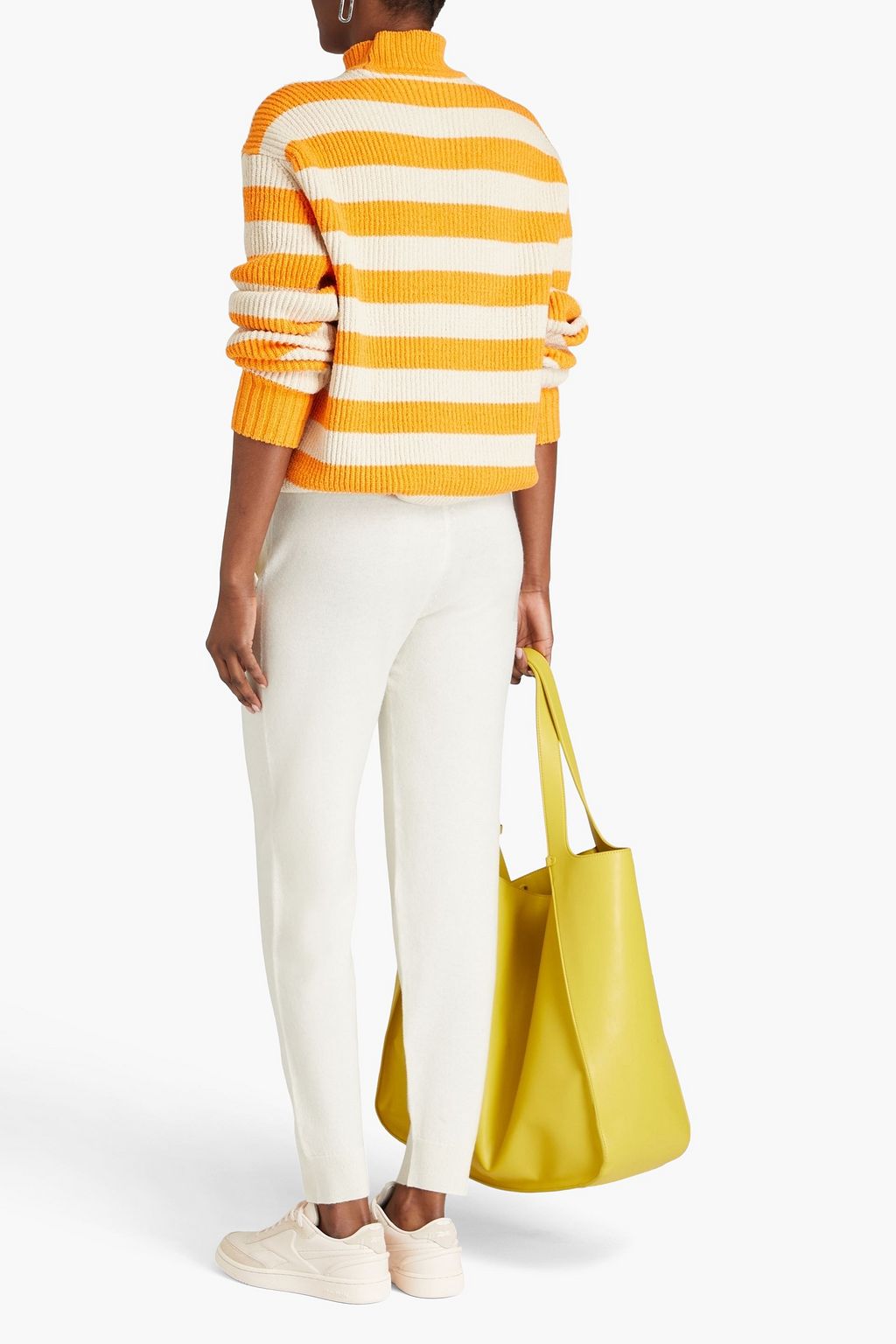 CHINTI & PARKER Wool and cashmere-blend track pants