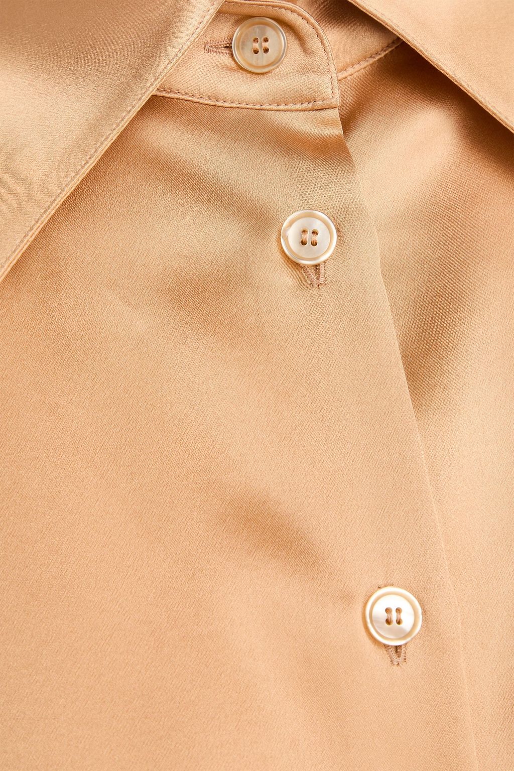 DOLCE&GABBANA シルクサテン シャツ