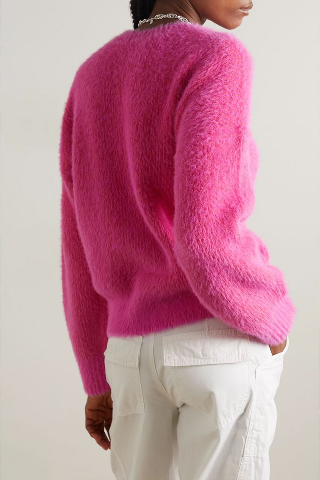 STELLA MCCARTNEY Brushed-knit sweater