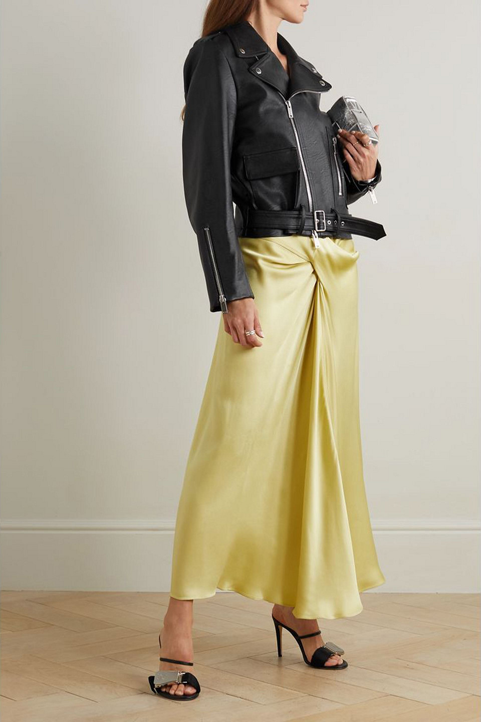 Stella Mccartney Biker Jacket In Black