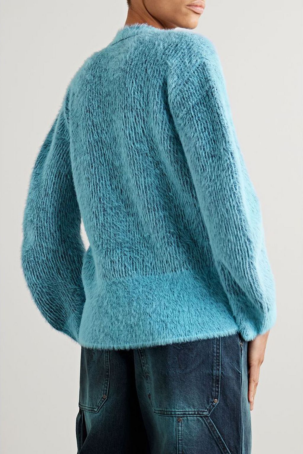 STELLA MCCARTNEY كارديغان من نسيج محبوك ممشّط