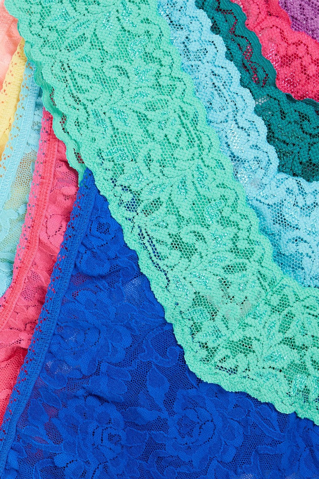 HANKY PANKY Signature set of five stretch-lace low-rise thongs