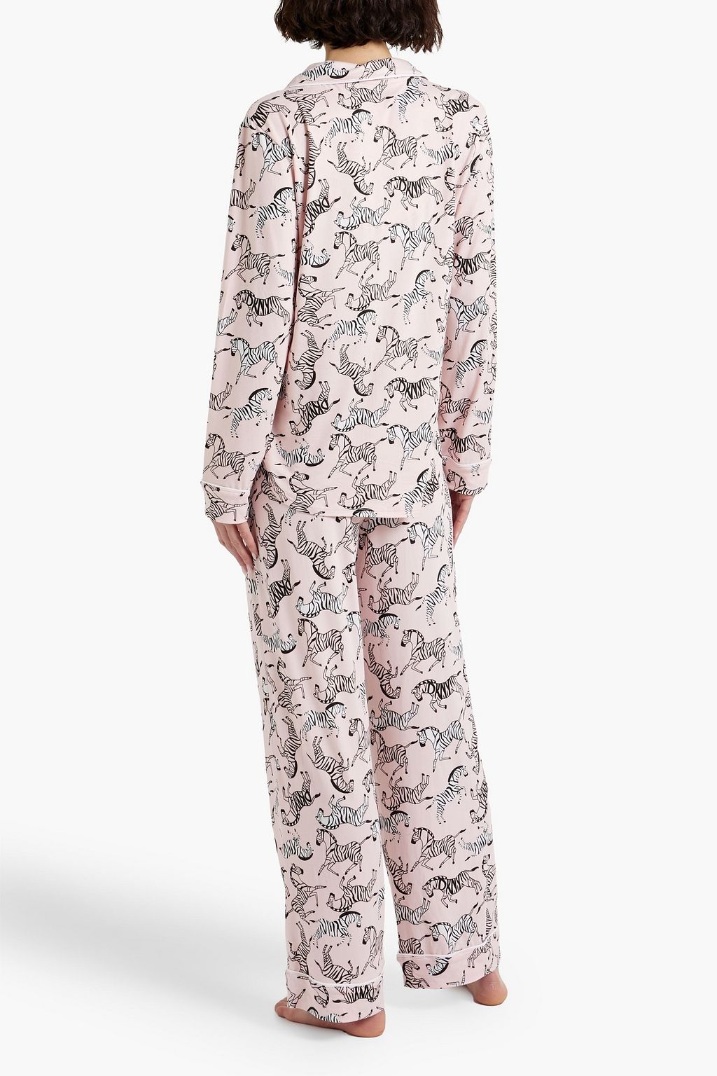 DKNY Printed stretchjersey pajama set THE