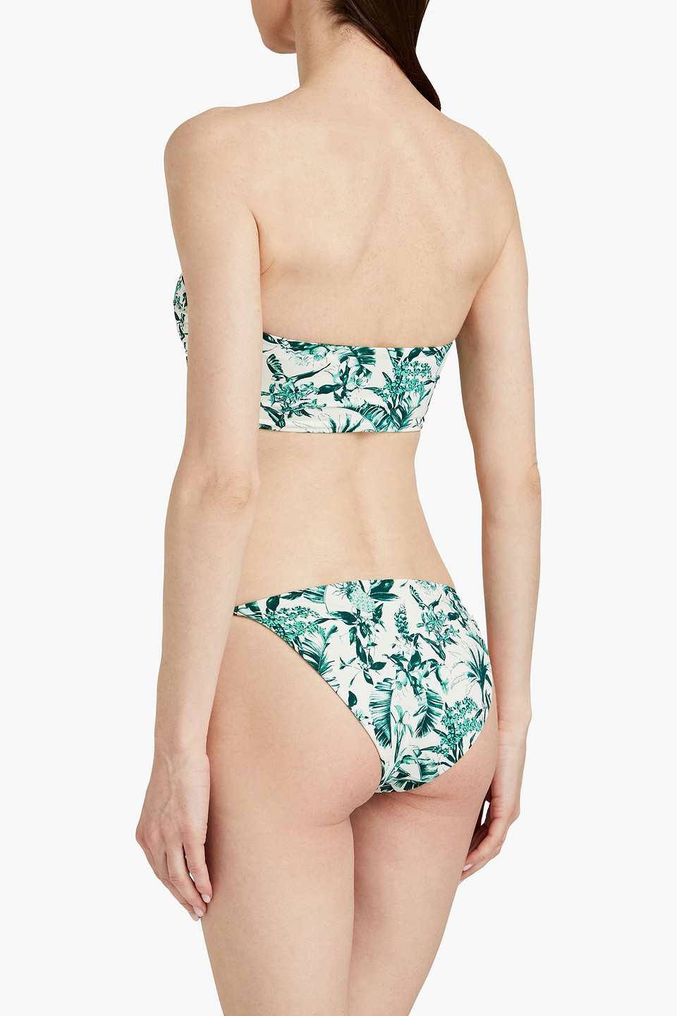 Onia - Hannah Tief Sitzendes Bikini-höschen Mit Print - Weiß - S 