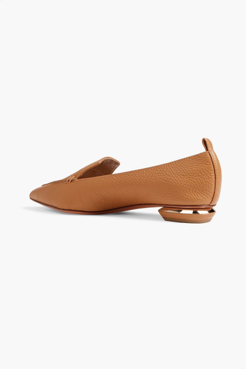 NICHOLAS KIRKWOOD Beya pebbled-leather loafers
