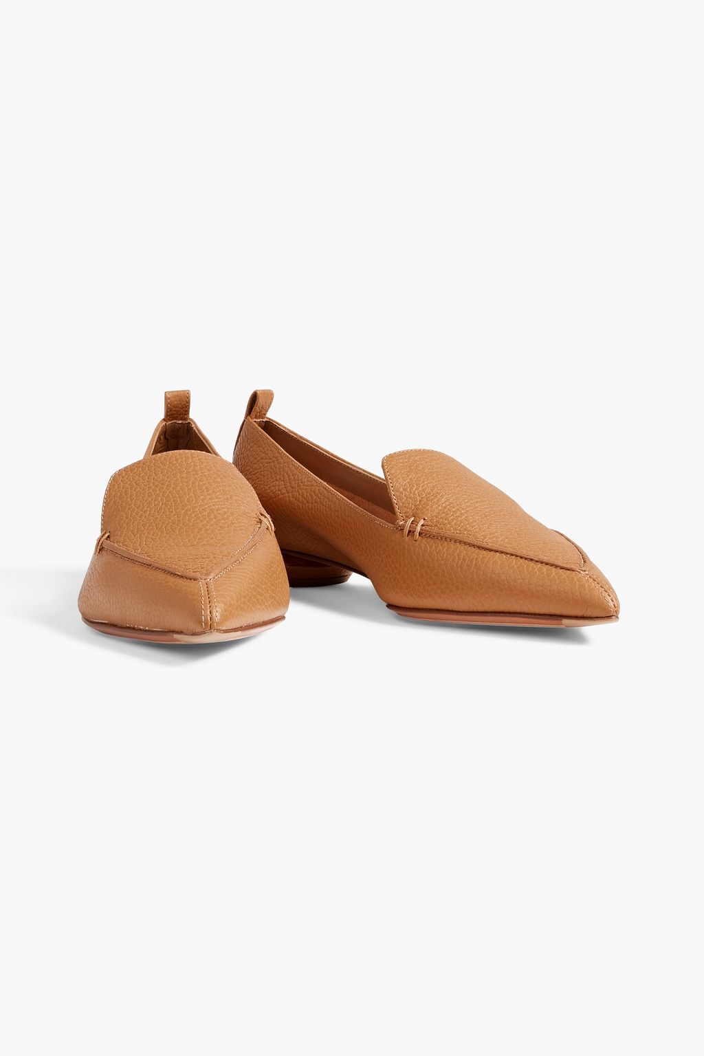 NICHOLAS KIRKWOOD Beya pebbled-leather loafers