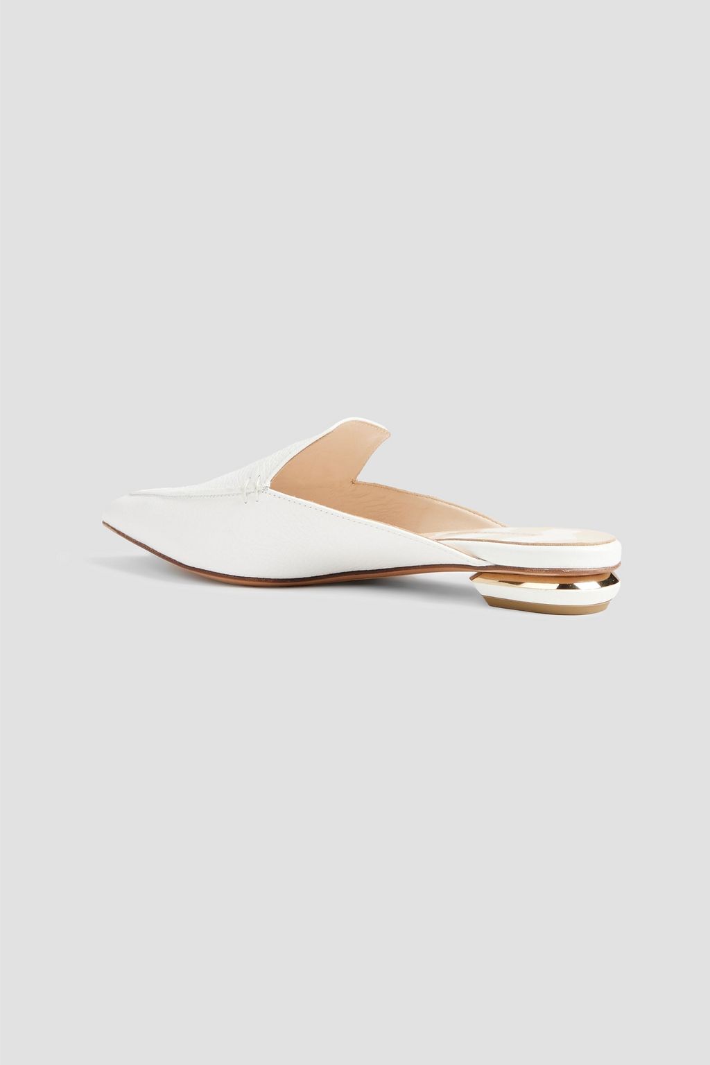 NICHOLAS KIRKWOOD Beya pebbled-leather mules