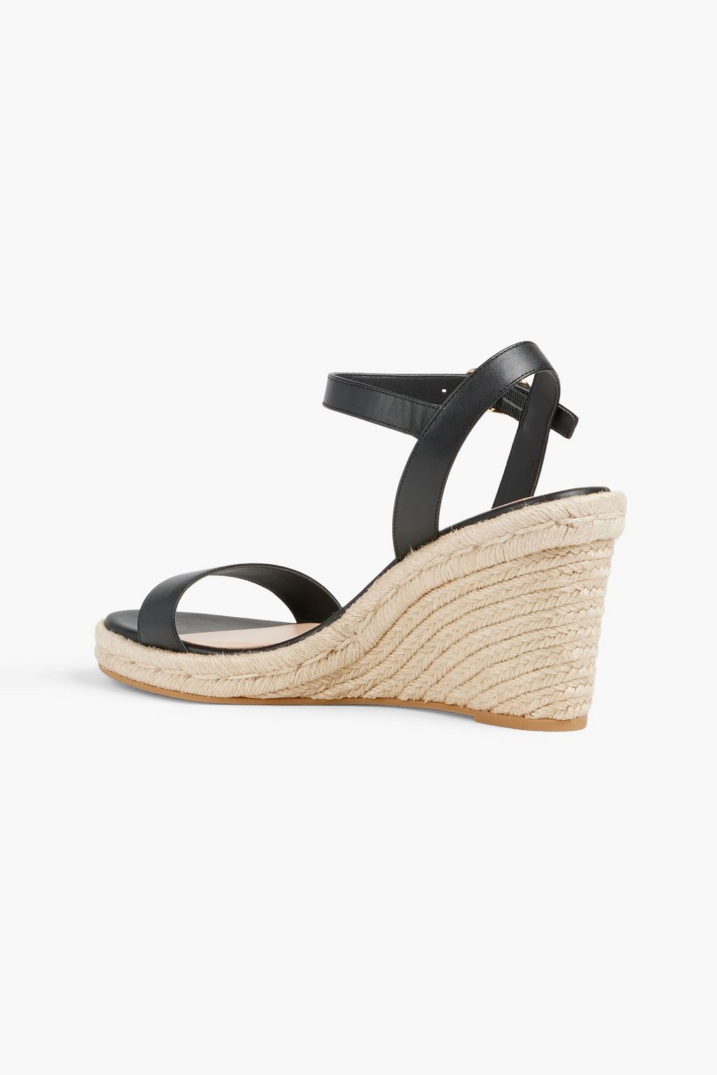 STUART WEITZMAN Teddi leather espadrille wedge sandals