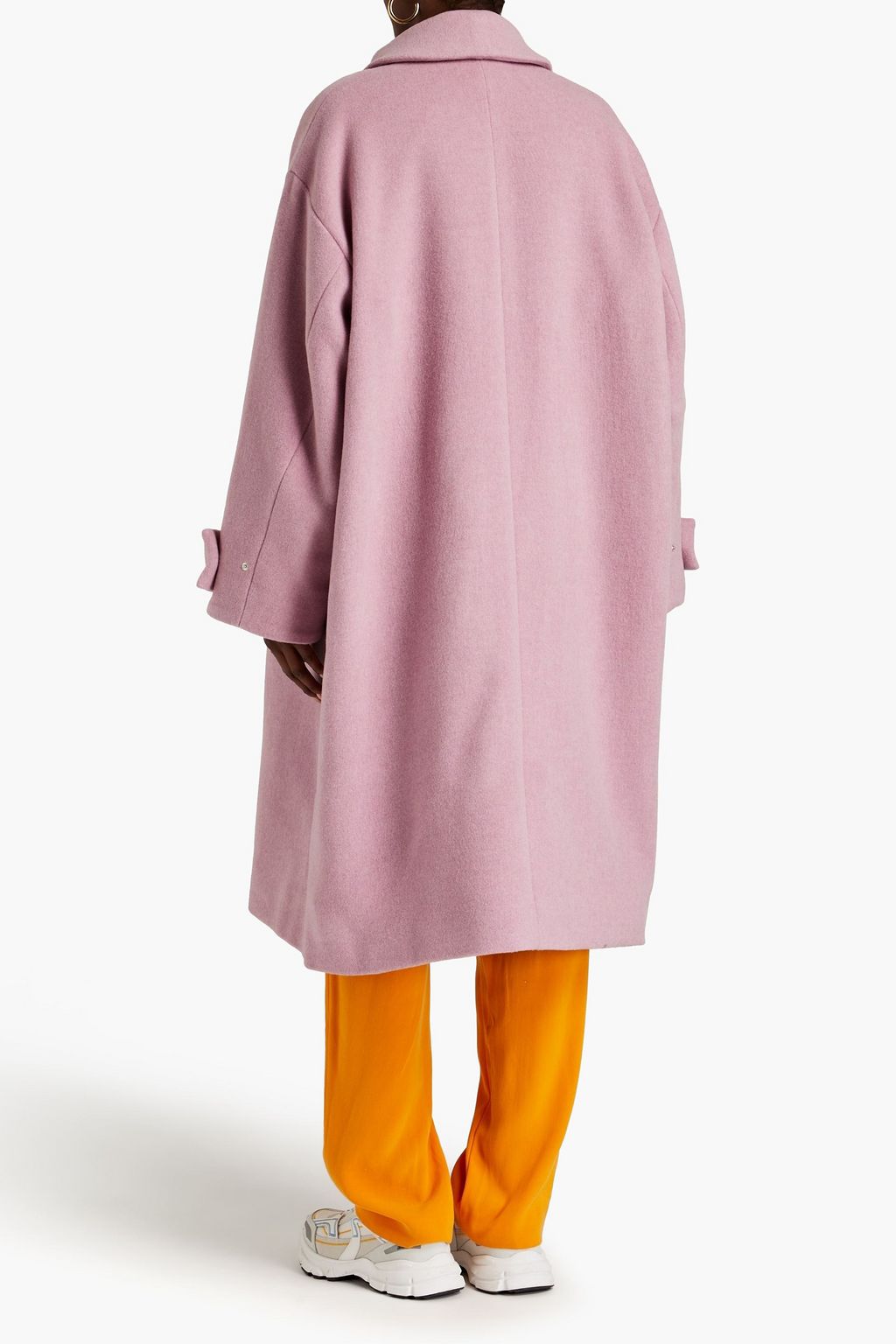 STINE GOYA Diana wool-blend felt coat