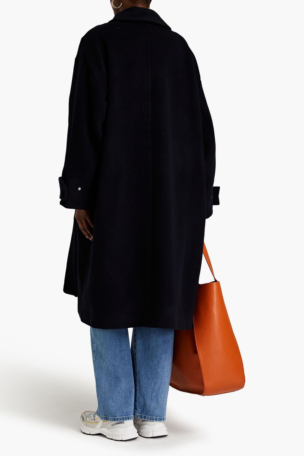 STINE GOYA Diana wool-blend felt coat