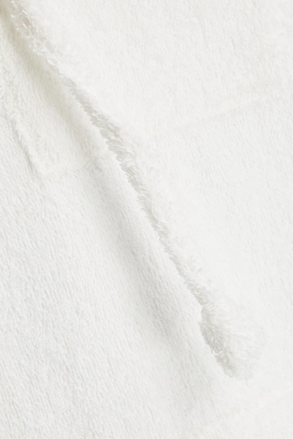 ONIA Cotton-terry hooded tunic