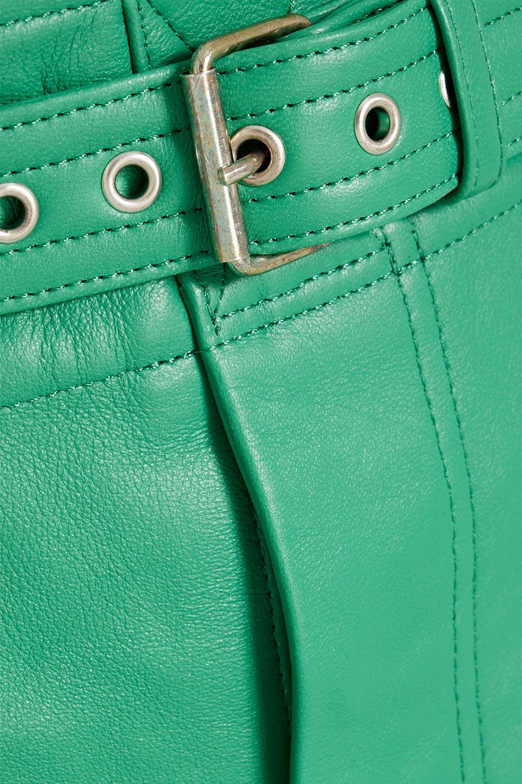 ISABEL MARANT Xike Leather shorts