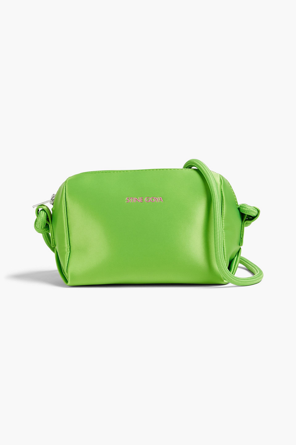 Stine Goya Pernille Satin Shoulder Bag In Bright Green ModeSens