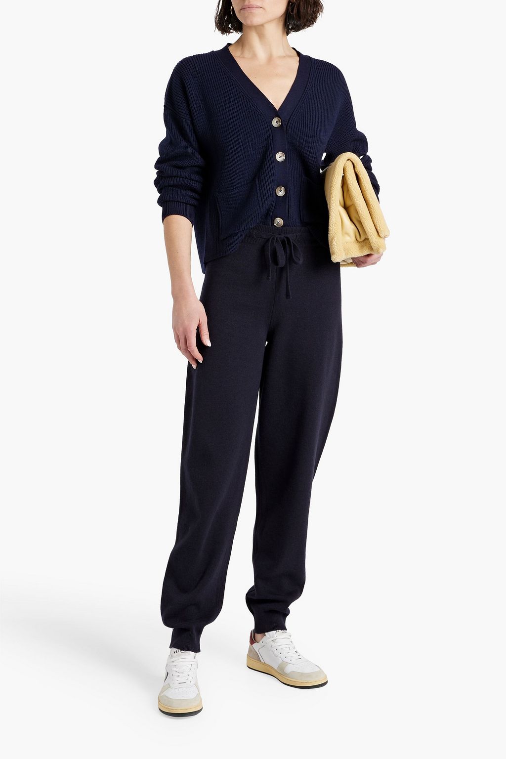 NANUSHKA Ylia knitted track pants