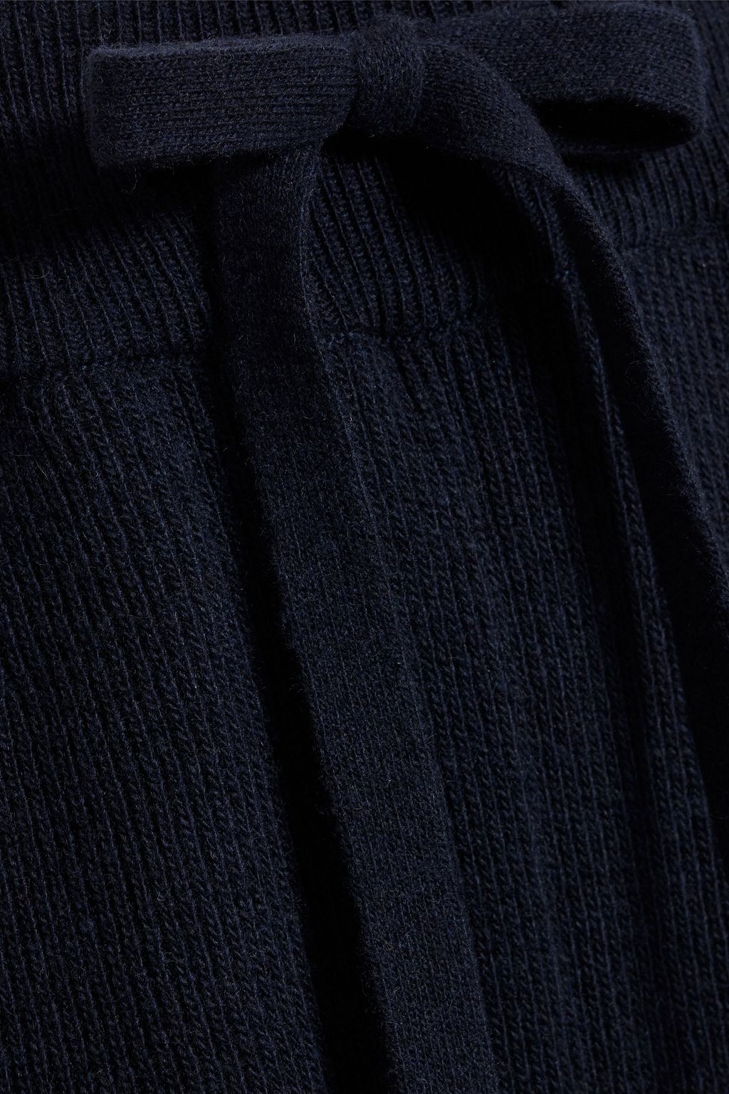 NANUSHKA リブ編みニット ストレートレッグパンツ
