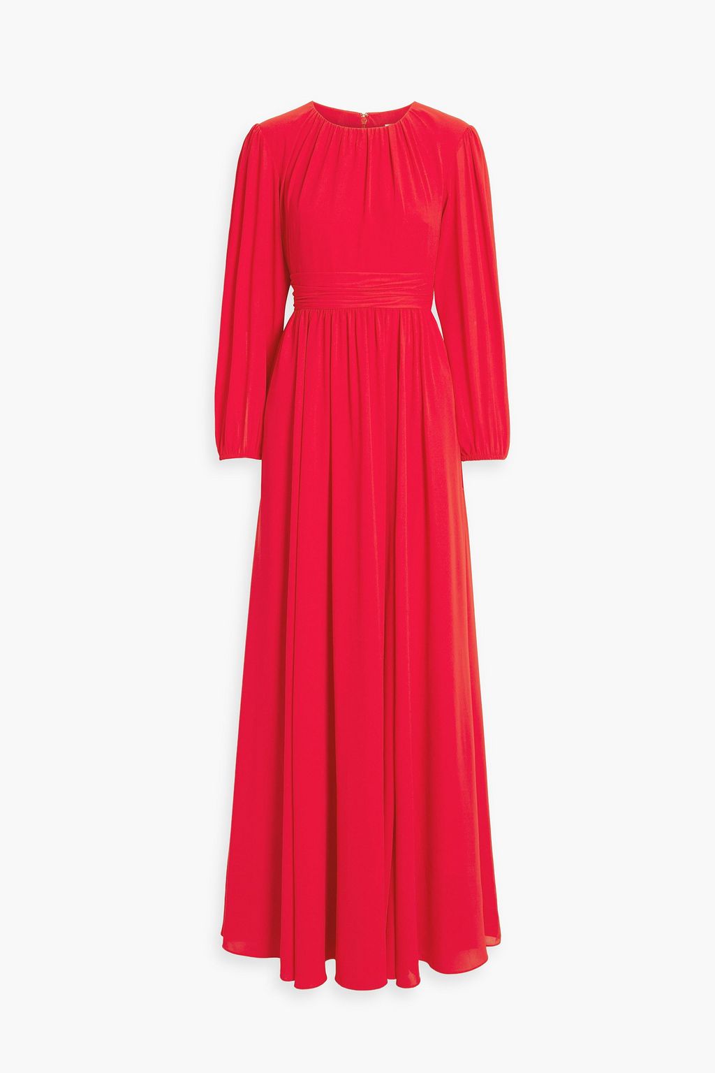 MIKAEL AGHAL Gathered crepe gown | THE OUTNET