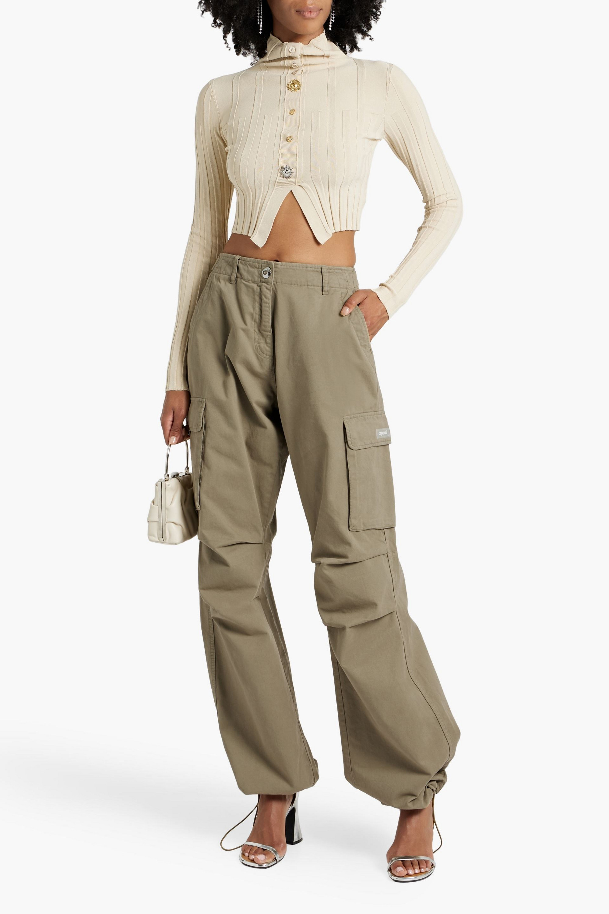 Coperni Cotton-twill cargo pants