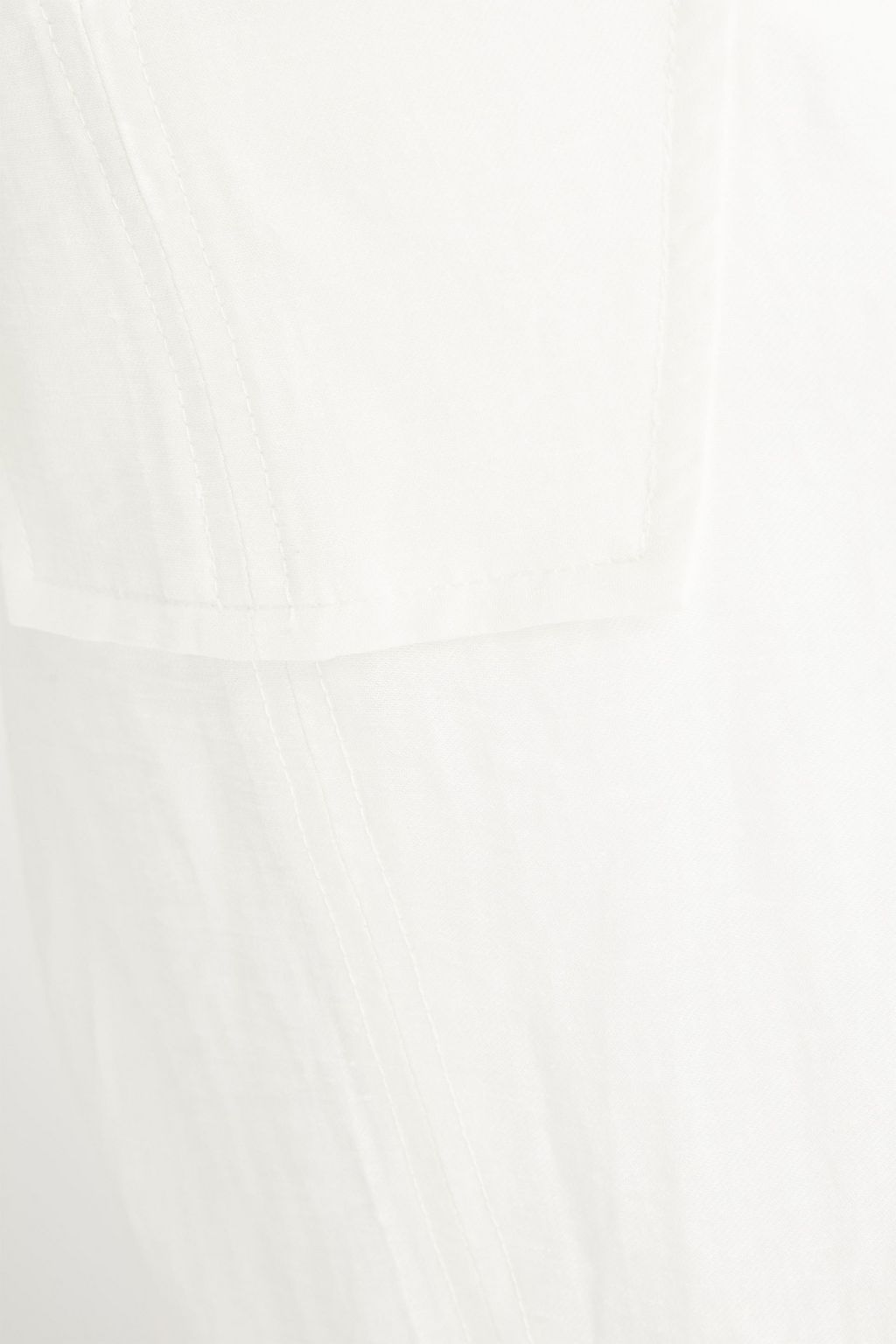 CULT GAIA Heidi cutout linen-blend midi dress