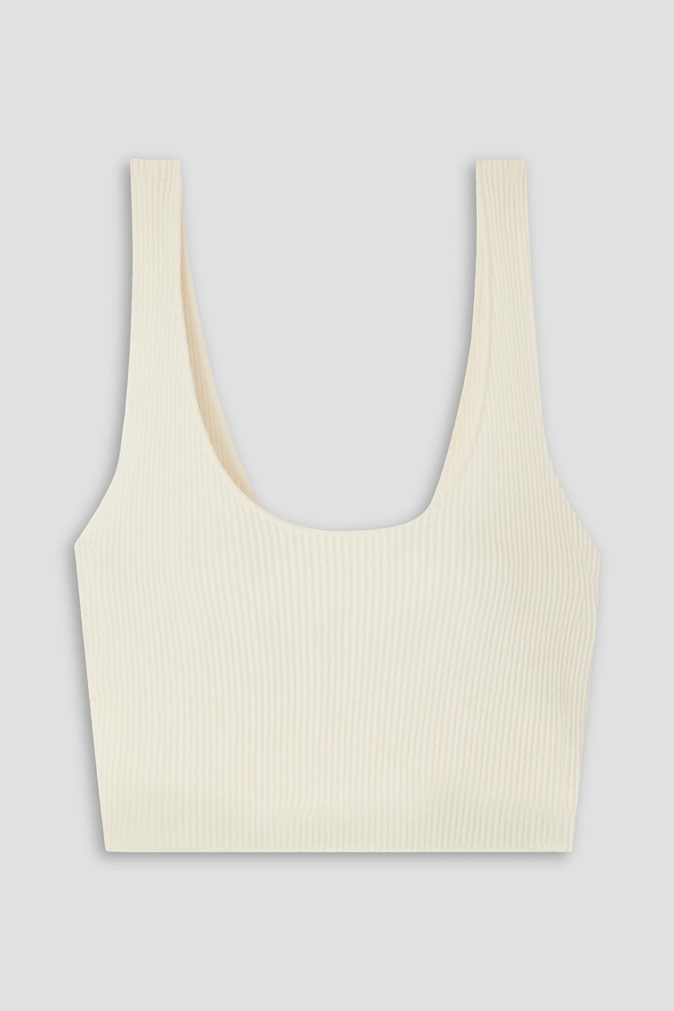 Chloé - Cropped ribbed wool tank - White - XL