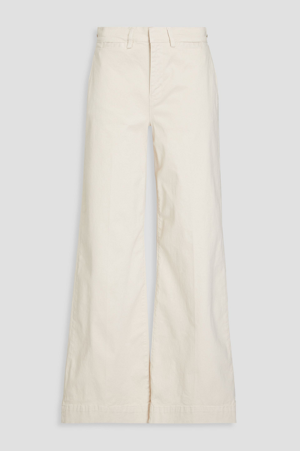 Frame Pixie Bone Wide Leg Tomboy Jean In Ecru