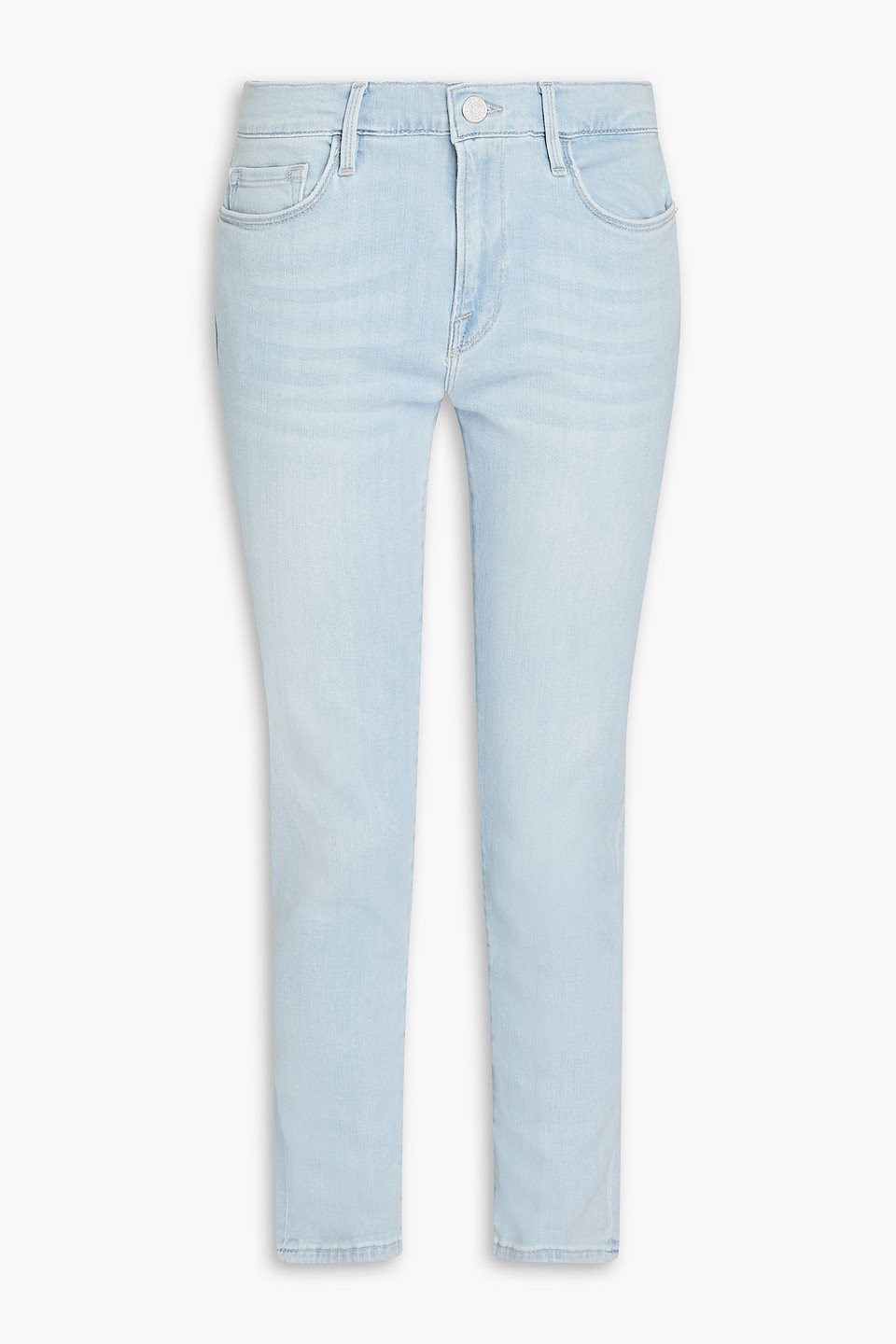 Frame Boyfriend Jeans In Light Denim