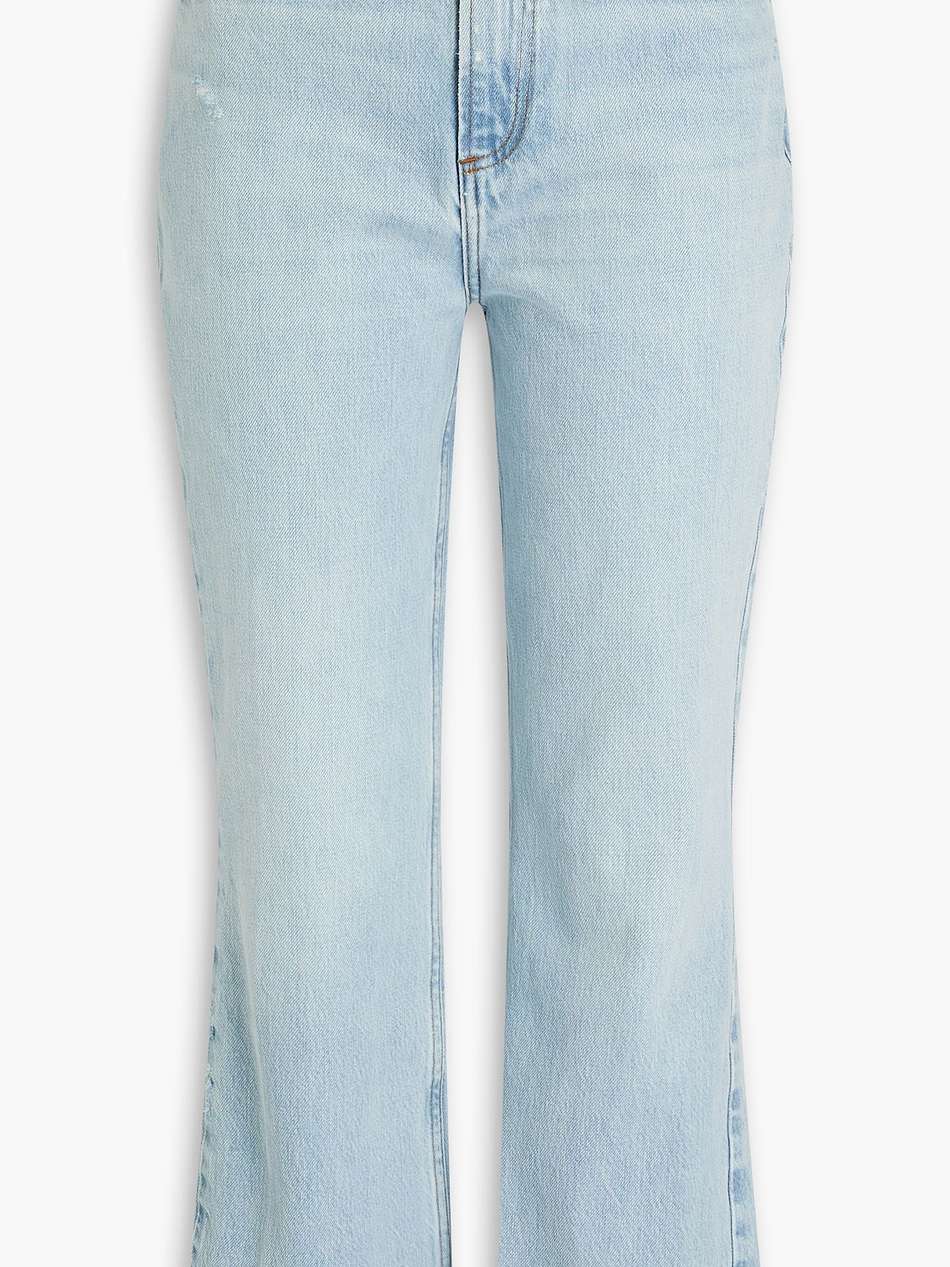 high 'n' tight crop mini boot cropped high-rise bootcut jeans