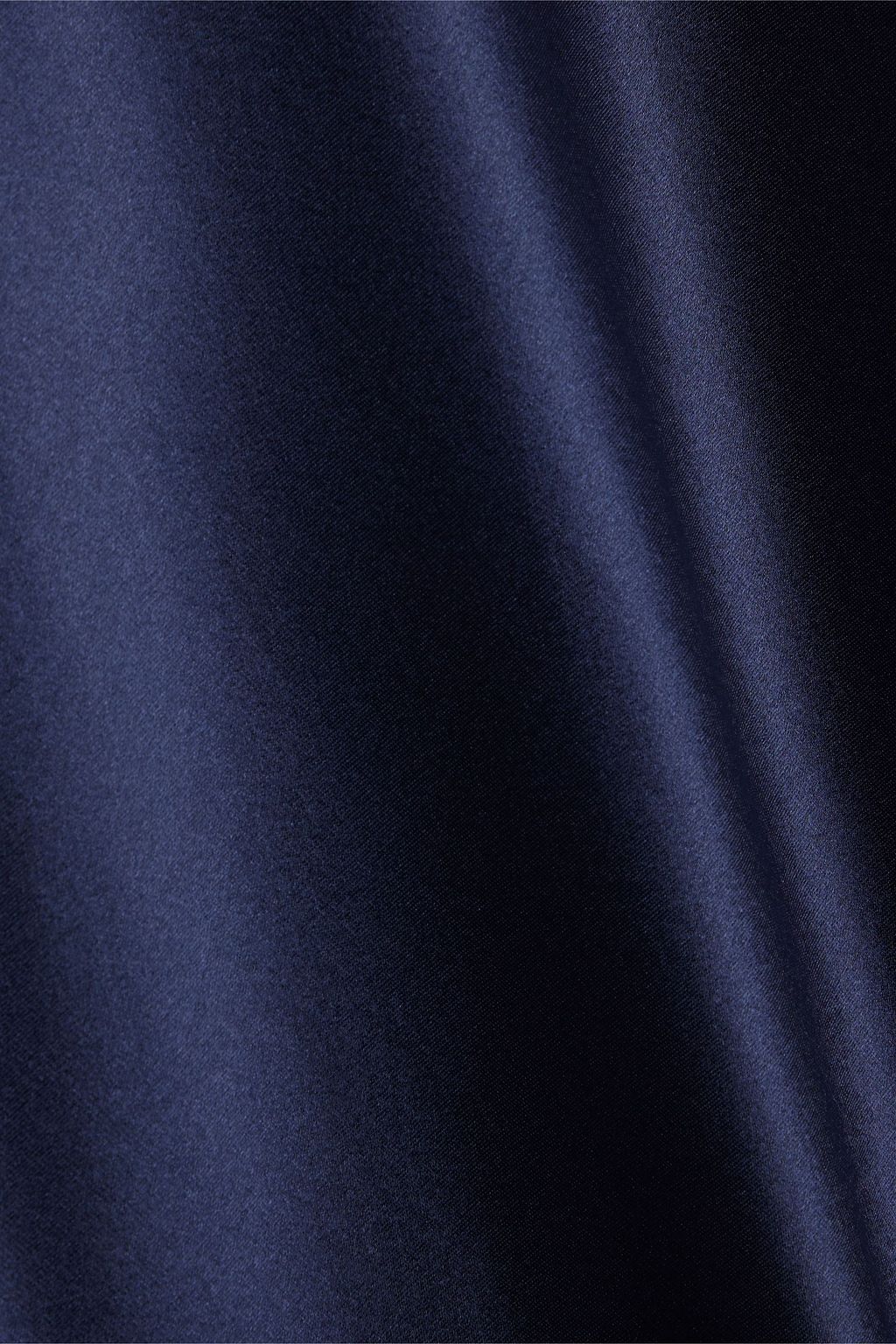 NICHOLAS Drapiertes Maxikleid aus Satin