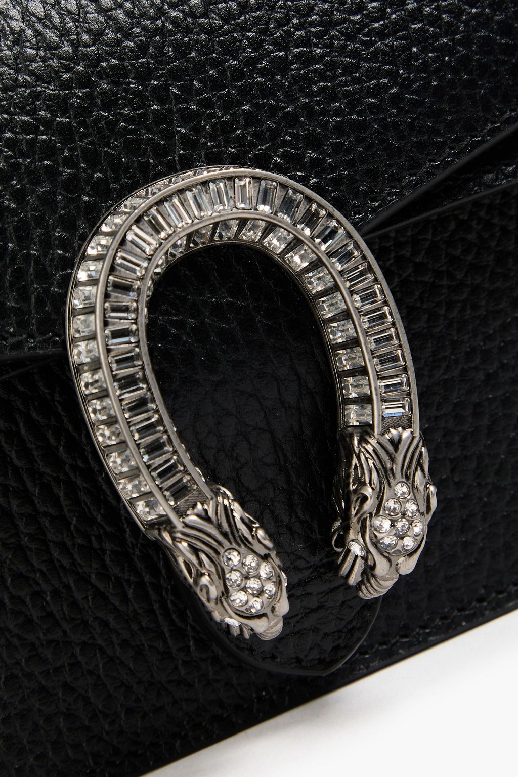 GUCCI Dionysus mini embellished pebbled-leather tote