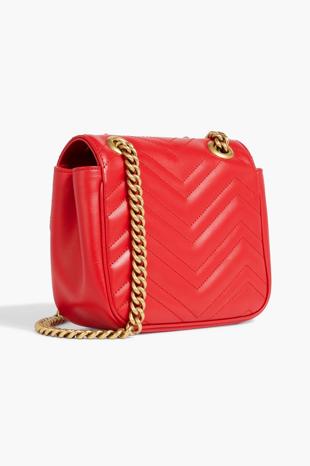 GUCCI Marmont Lion Trap quilted leather shoulder bag
