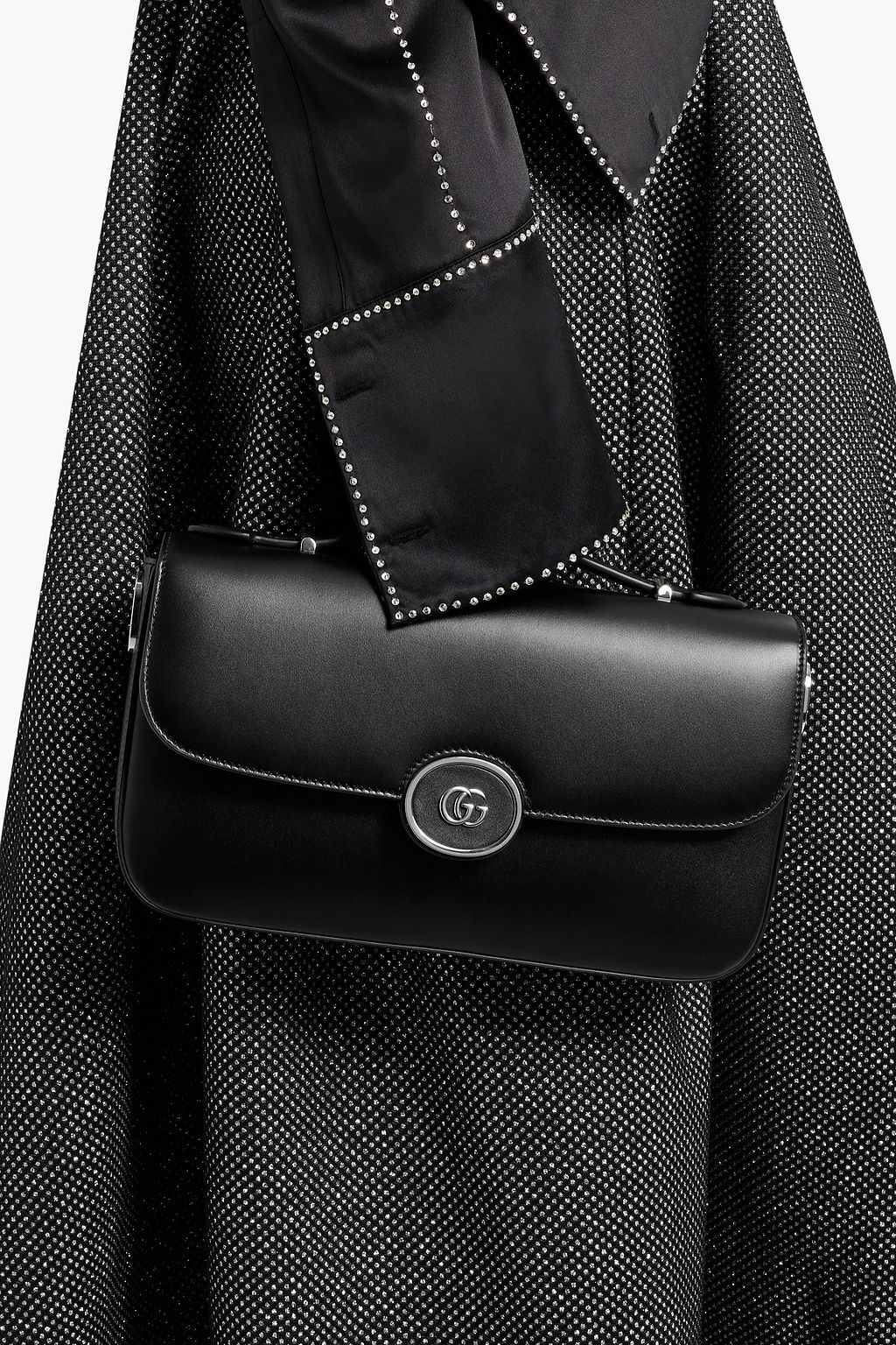 GUCCI Petite GG leather shoulder bag